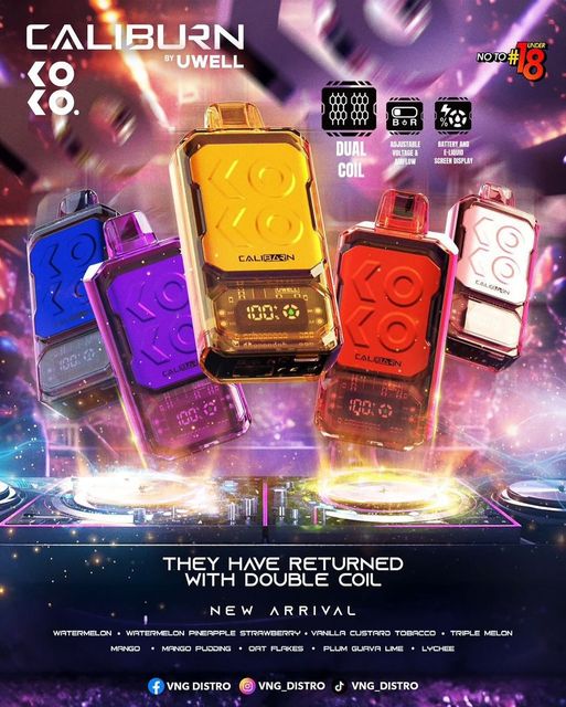 Caliburn Bar 12K Puffs